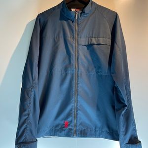 Chrome Industries Mens Blue Windbreaker Bicycling Jacket Size Large